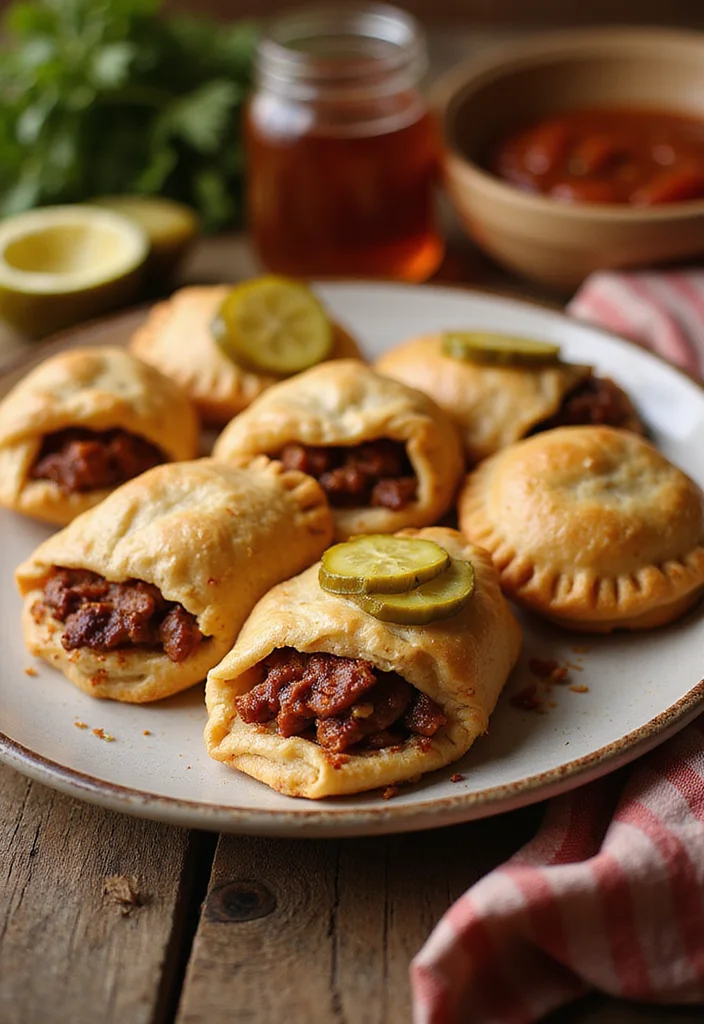 14 Beef Hand Pies Recipes Packed With Big Flavor - 5. BBQ Beef Hand Pies 1