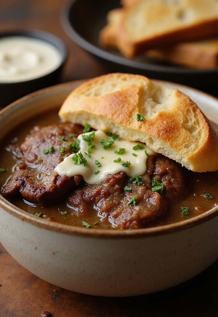 14 Crowd-Pleaser Beef French Onion Soup Ideas You’ll Save Immediately - 2. French Onion Soup with Short Ribs 1