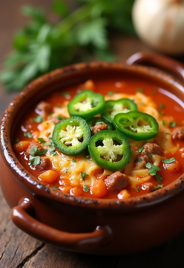 14 Crowd-Pleaser Beef French Onion Soup Ideas You’ll Save Immediately - 3. Spicy Beef French Onion Soup 1