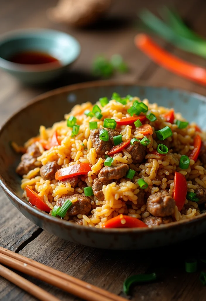 14 Fast & Flavorful Beef And Rice Recipes To Cook This Week - 1. Beef Fried Rice 1