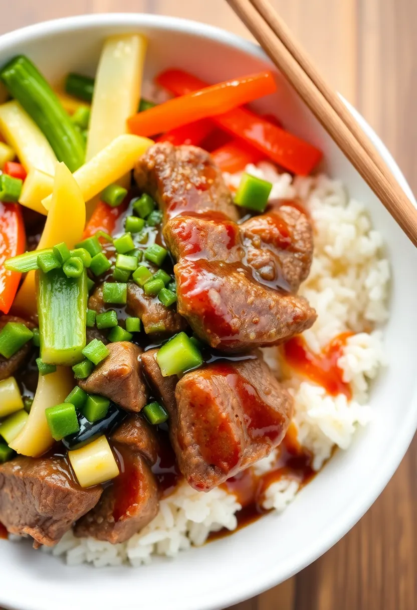 14 Fast & Flavorful Beef And Rice Recipes To Cook This Week - 13. Teriyaki Beef and Rice Bowls 1