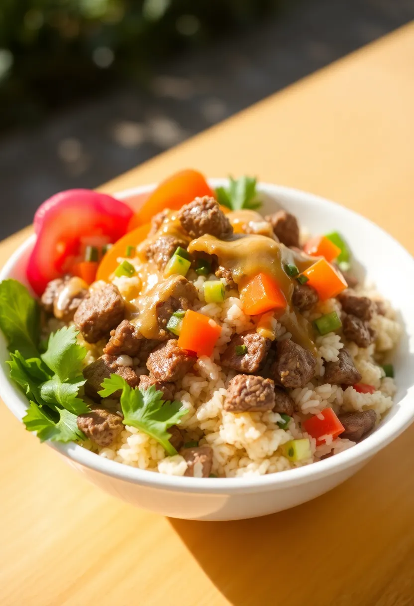 14 Fast & Flavorful Beef And Rice Recipes To Cook This Week - 14. Beef and Rice Salad 1