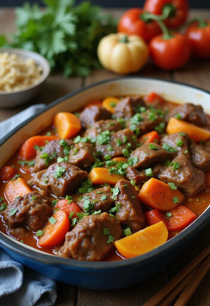 14 Kung Pao Beef Recipes Everyone Is Searching For - 11. One-Pan Kung Pao Beef Casserole 1