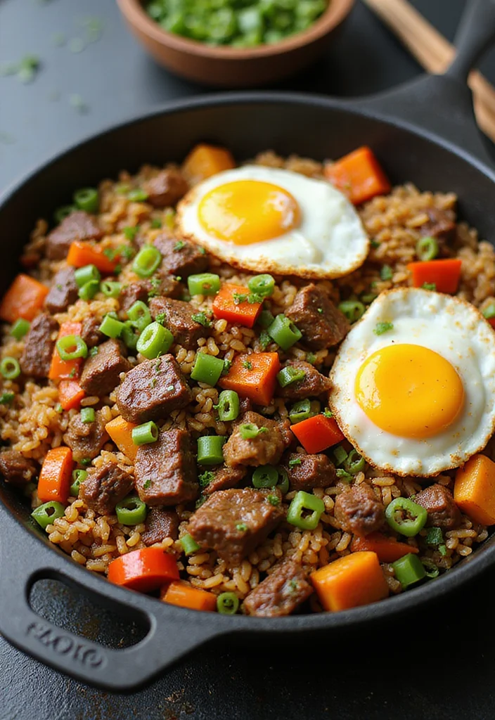 14 Kung Pao Beef Recipes Everyone Is Searching For - 12. Kung Pao Beef Fried Rice 1