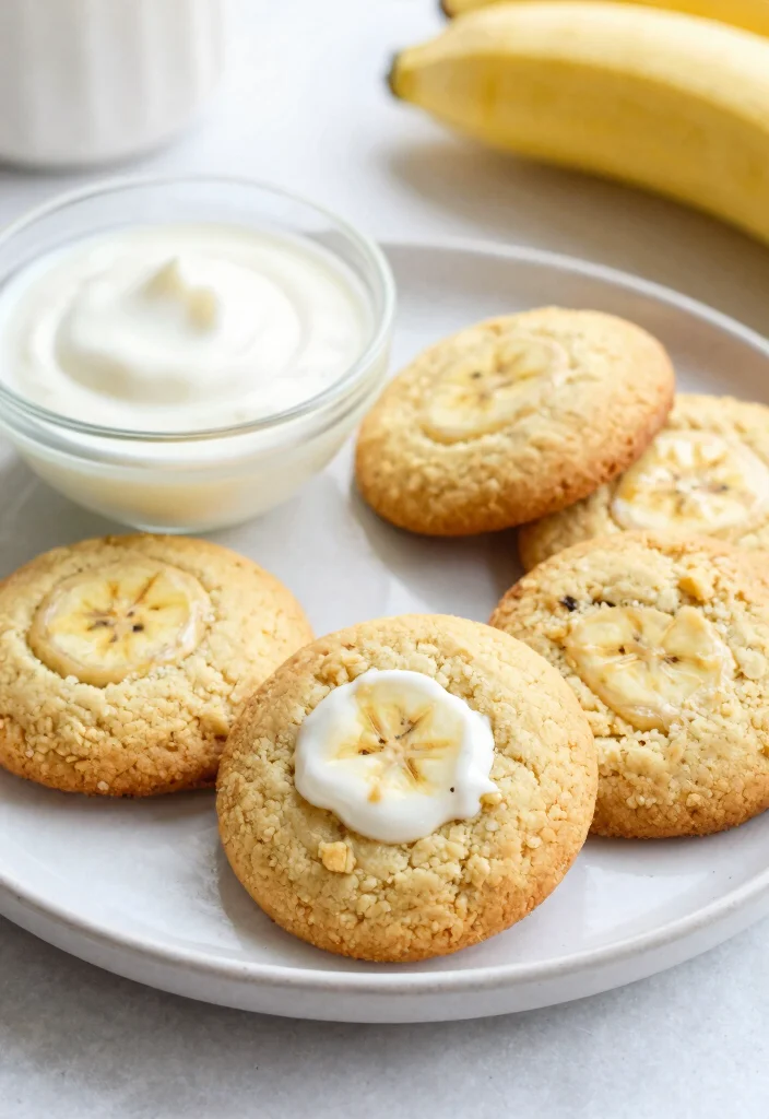 15 Banana Pudding Cookies Recipes Soft Sweet Comfort - 13. Banana Pudding Cookies with Yogurt 1
