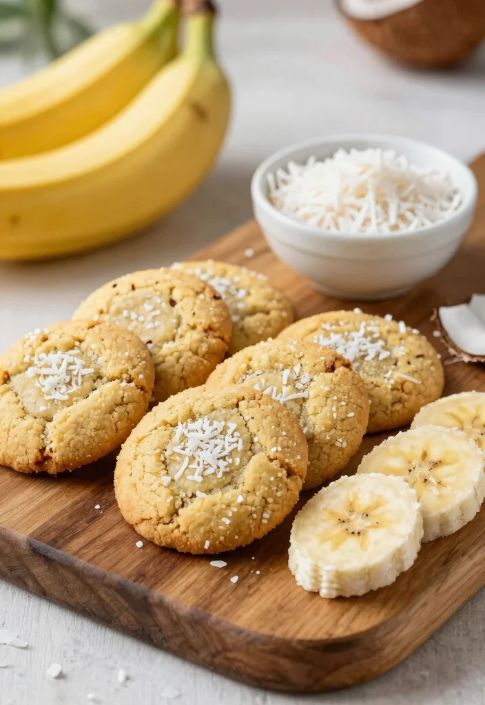 15 Banana Pudding Cookies Recipes Soft Sweet Comfort - 3. Banana Pudding Cookies with Coconut 1