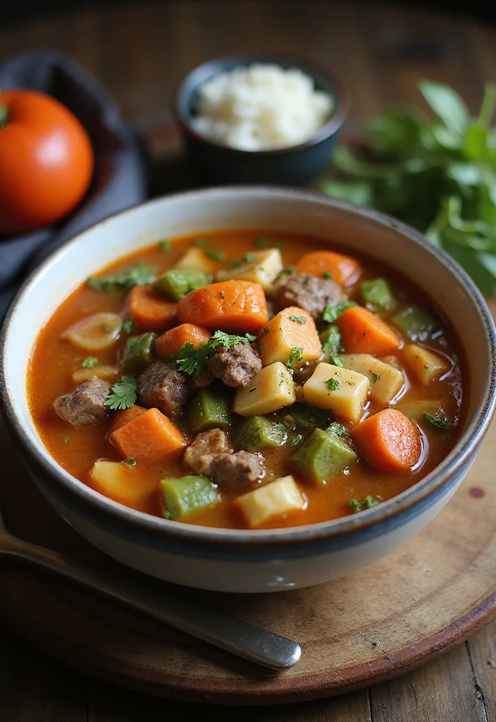 15 Comforting Old Fashioned Vegetable Beef Soup Dishes To Warm Your Night - 13. Loaded Vegetable Beef Soup 1