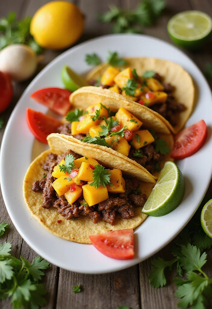 15 Corned Beef Tacos Recipes Packed With Big Flavor - 8. Corned Beef Tacos with Mango Salsa 1