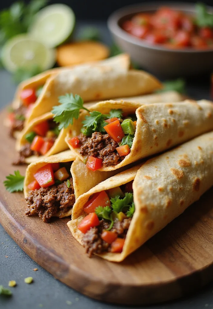 15 Easy Shredded Beef Taquitos Meals That Always Impress - 6. Veggie-Loaded Shredded Beef Taquitos 1