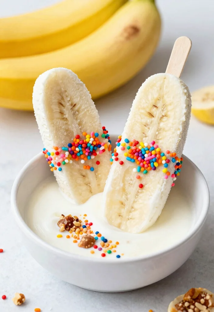 15 Easy and Delicious No-Waste Treats Using 2 Ripe Bananas - 11. Frozen Banana Pops 1