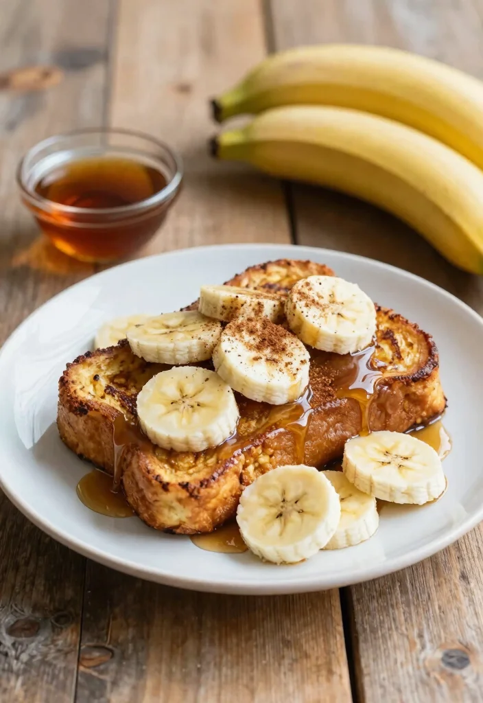 15 Easy and Delicious No-Waste Treats Using 2 Ripe Bananas - 15. Banana French Toast 1
