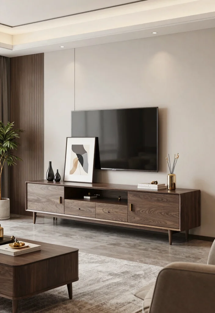 15 Luxurious TV Unit Design Ideas With High End Style - 15. Custom Designs 1