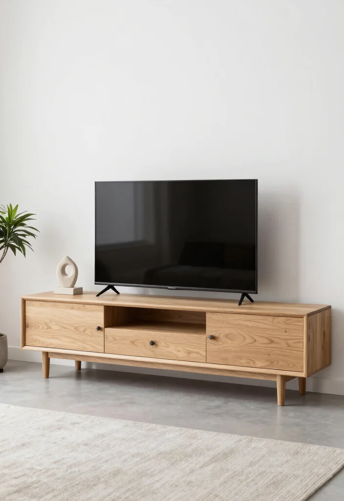 15 Luxurious TV Unit Design Ideas With High End Style - 3. Minimalist Styling 1