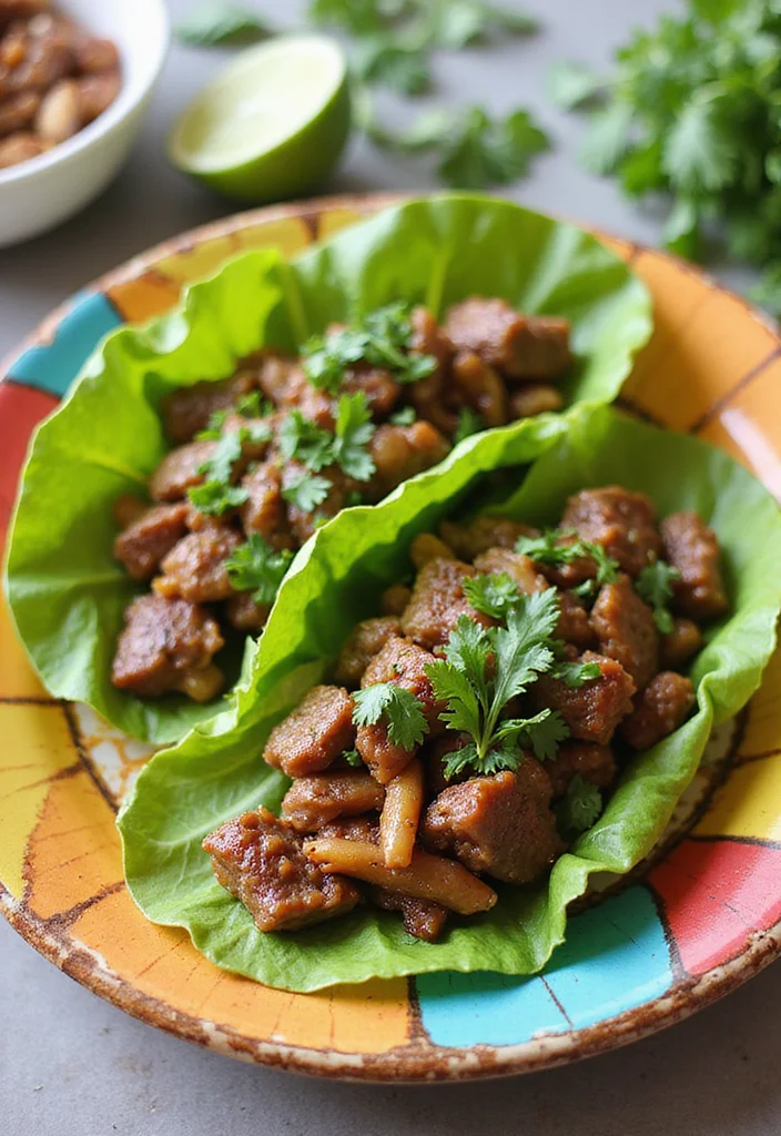 15 Underrated Beef Lettuce Wraps Recipes Worth Making - 10. Ginger Garlic Beef Lettuce Wraps 1
