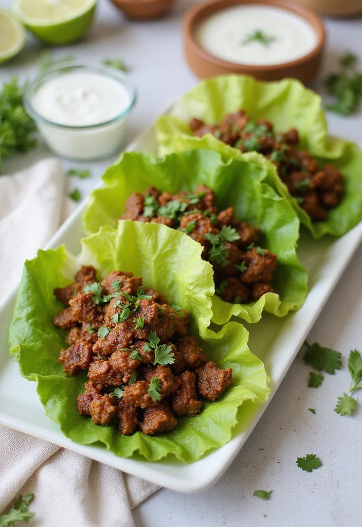 15 Underrated Beef Lettuce Wraps Recipes Worth Making - 11. Cumin Spiced Beef Lettuce Wraps 1