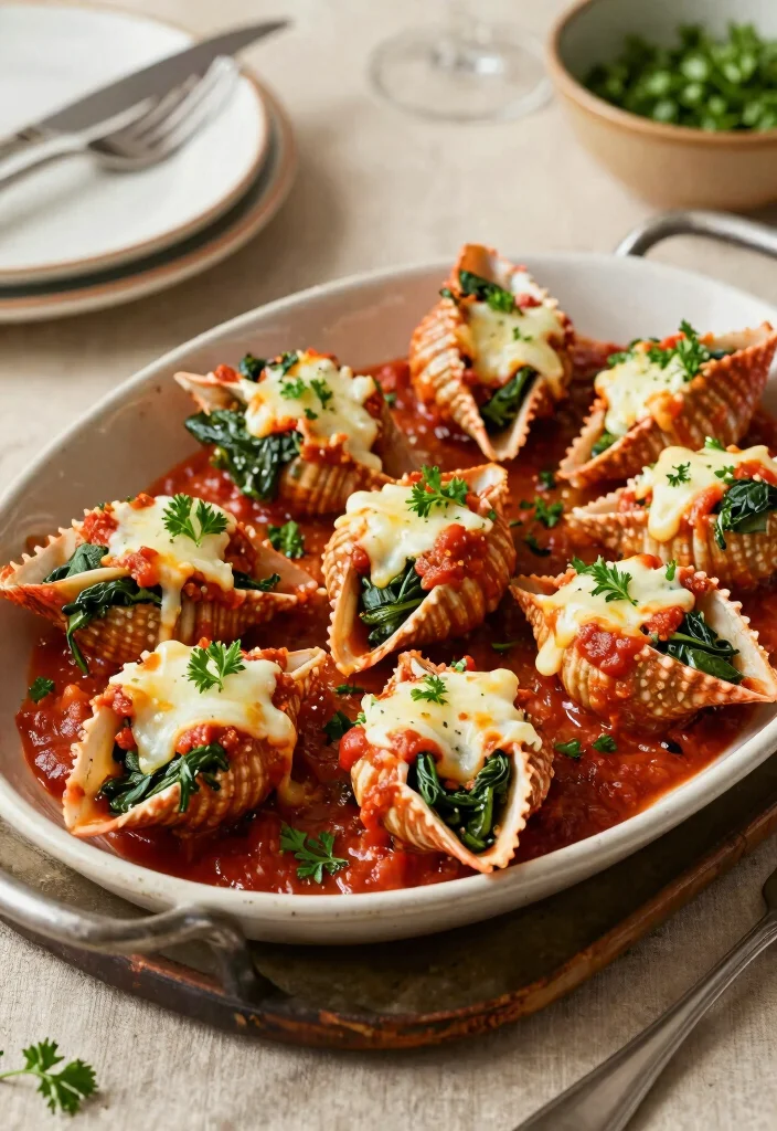 16 Canned Crab Meat Recipes for Easy Budget Seafood - 16. Crab and Spinach Stuffed Shells 1
