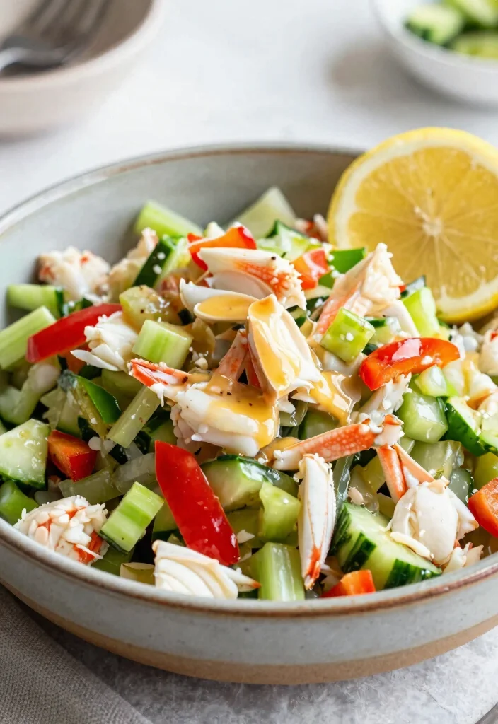 16 Canned Crab Meat Recipes for Easy Budget Seafood - 4. Crab Salad 1