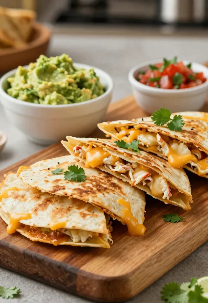 16 Canned Crab Meat Recipes for Easy Budget Seafood - 6. Crab Quesadillas 1