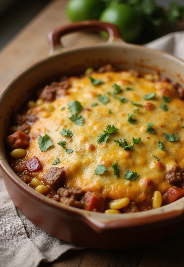 16 Comfort Food Ground Beef Tortilla Dishes To Warm Your Night - 16. Beef and Corn Tortilla Bake 1