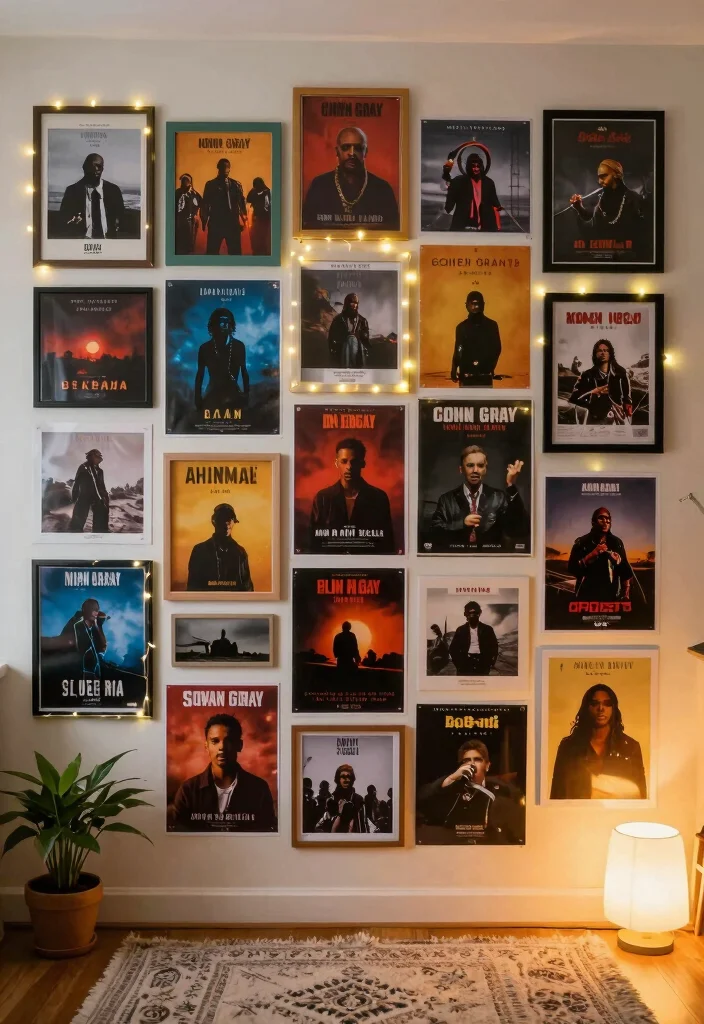 16 Conan Gray Poster Ideas for a 2026 Trendy Aesthetic Room - 1. Whimsical Album Art Collage 1
