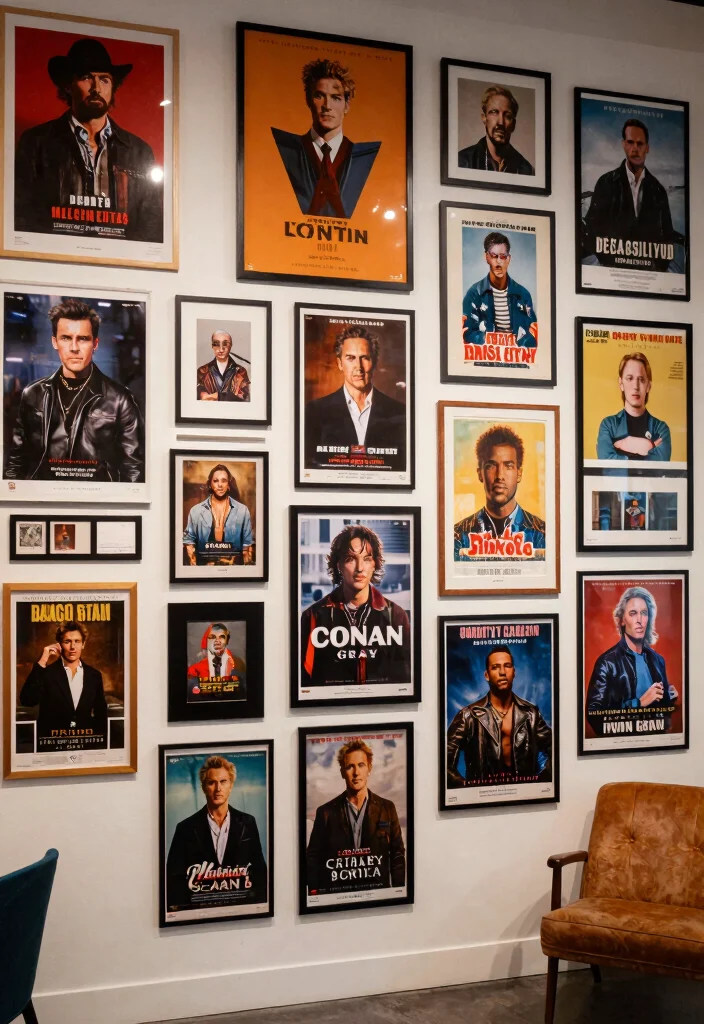 16 Conan Gray Poster Ideas for a 2026 Trendy Aesthetic Room - 16. Gallery Wall Extravaganza 1