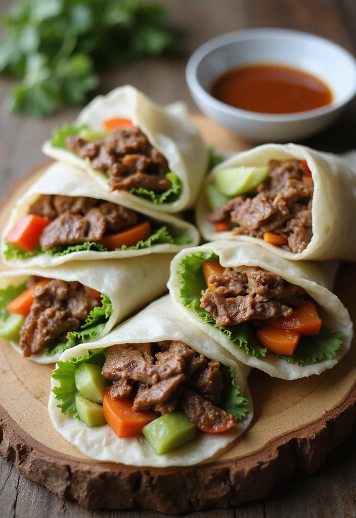 16 Easy Korean Beef Short Ribs Meals That Always Impress - 10. Korean Beef Short Ribs and Rice Paper Rolls 1