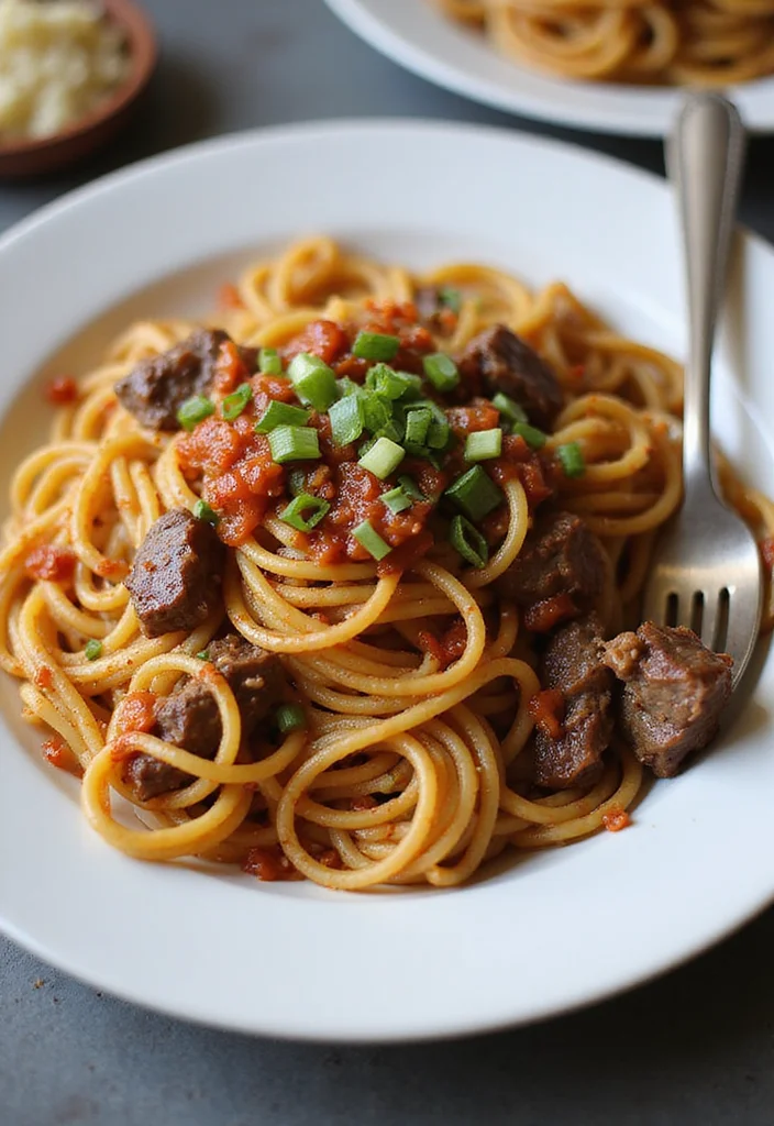 16 Easy Korean Beef Short Ribs Meals That Always Impress - 9. Korean Beef Short Ribs Pasta 1