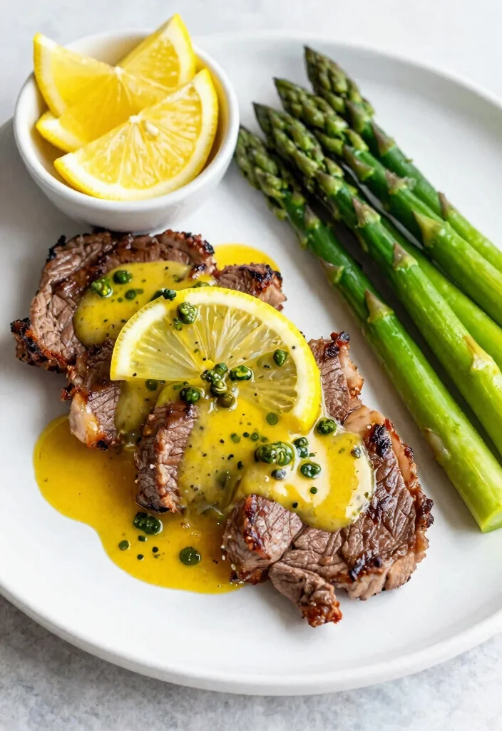 16 Flank Steak Recipes Crock Pot: Bold Beef Flavor for Busy Families - 15. Flank Steak with Lemon and Capers 1