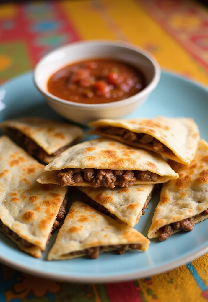 16 Genius Ways To Use Recipes To Make With Ground Beef Tonight - 10. Beef Quesadillas 1