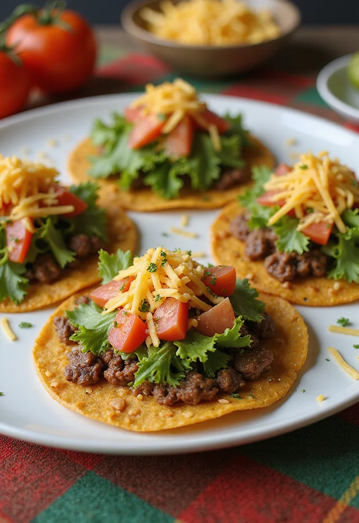 16 Genius Ways To Use Recipes To Make With Ground Beef Tonight - 13. Beef Tostadas 1