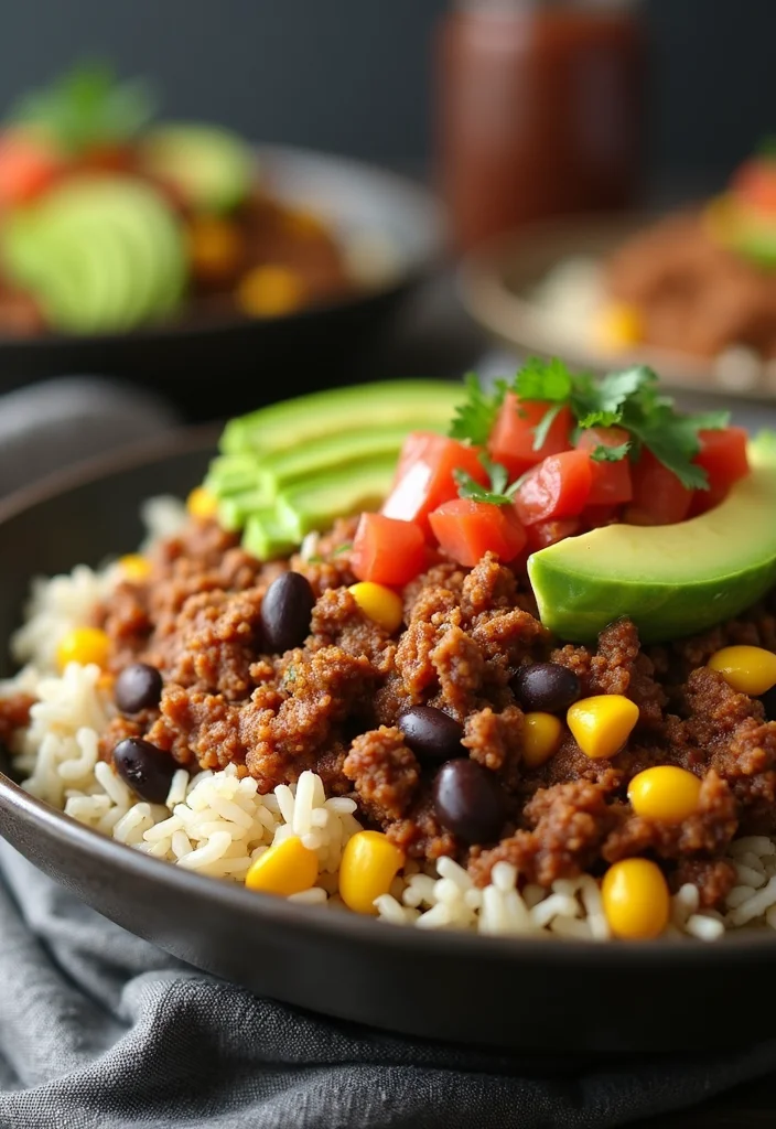 16 Genius Ways To Use Recipes To Make With Ground Beef Tonight - 14. Ground Beef and Rice Bowl 1