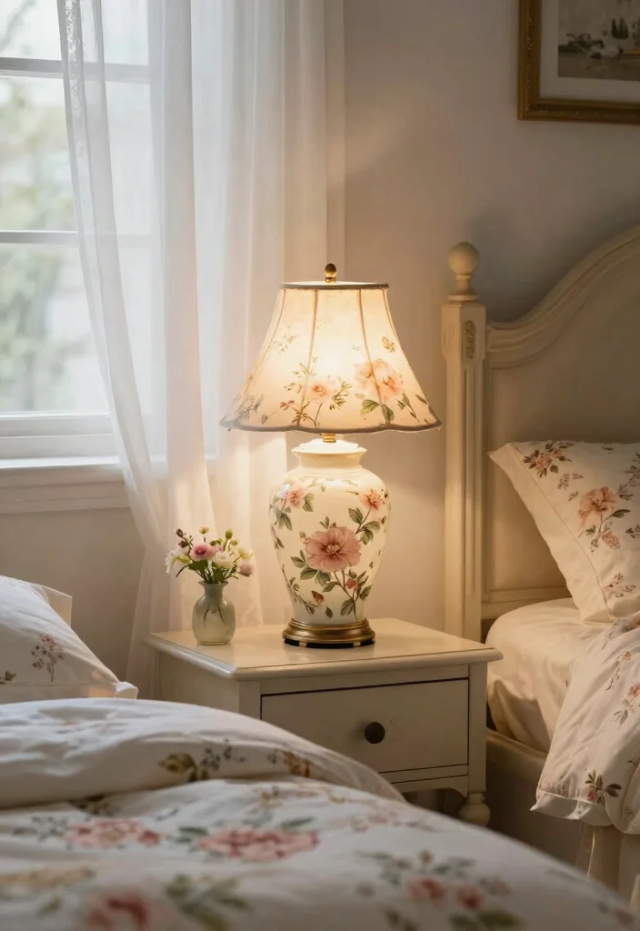 16 Ginger Jar Lamp Ideas With Classic Chic Style - 2. Elegant Floral Designs 1