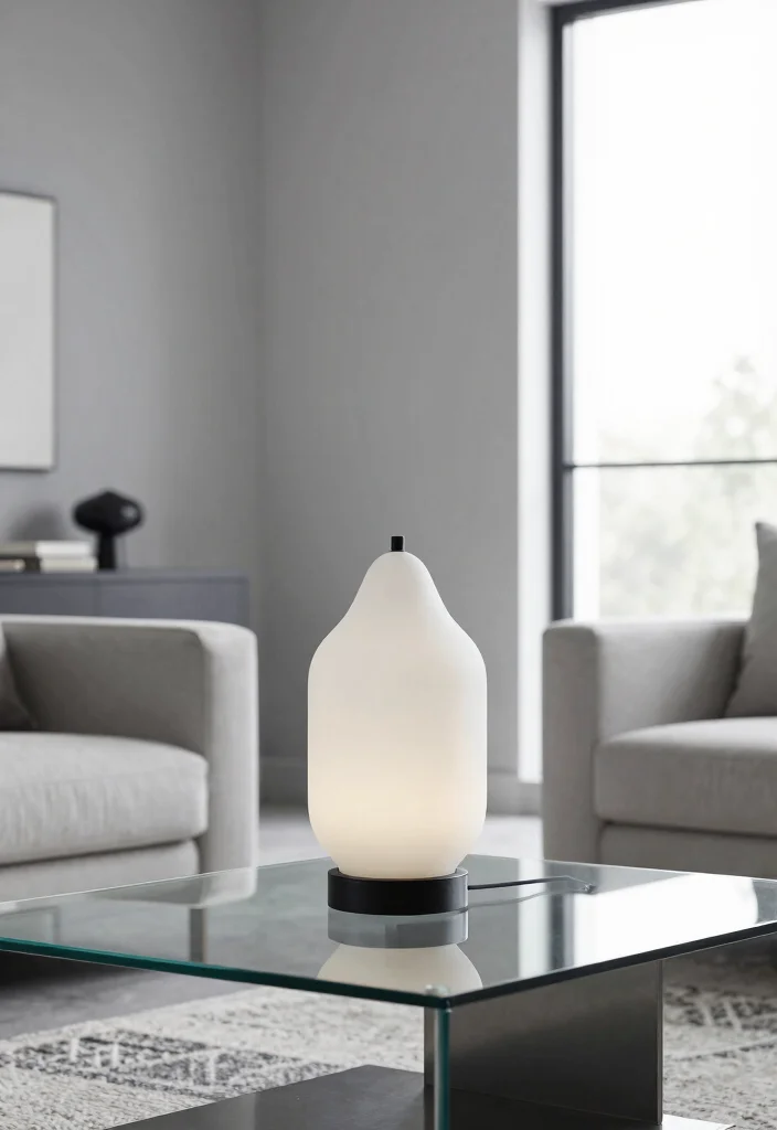 16 Ginger Jar Lamp Ideas With Classic Chic Style - 3. Modern Minimalist Vibes 1