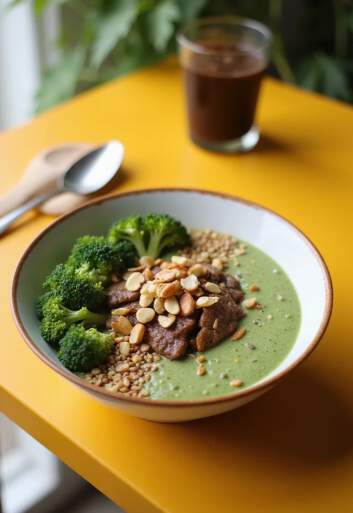 16 Korean Beef And Broccoli Dinners That Even Picky Eaters Love - 13. Korean Beef and Broccoli Smoothie Bowl 1