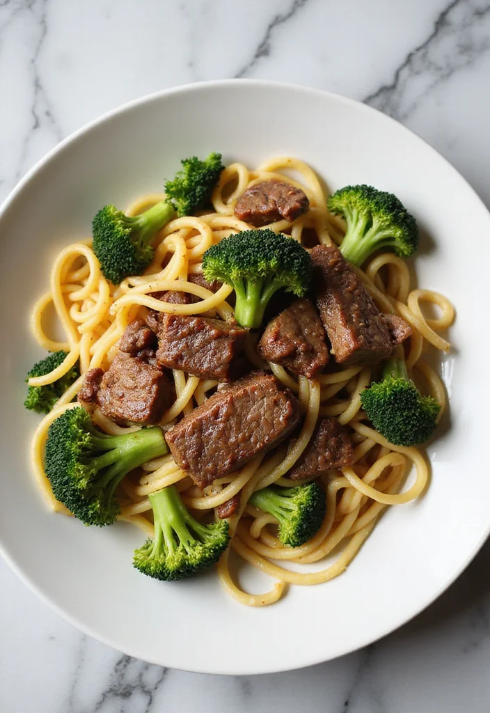 16 Korean Beef And Broccoli Dinners That Even Picky Eaters Love - 5. Korean Beef and Broccoli Pasta 1