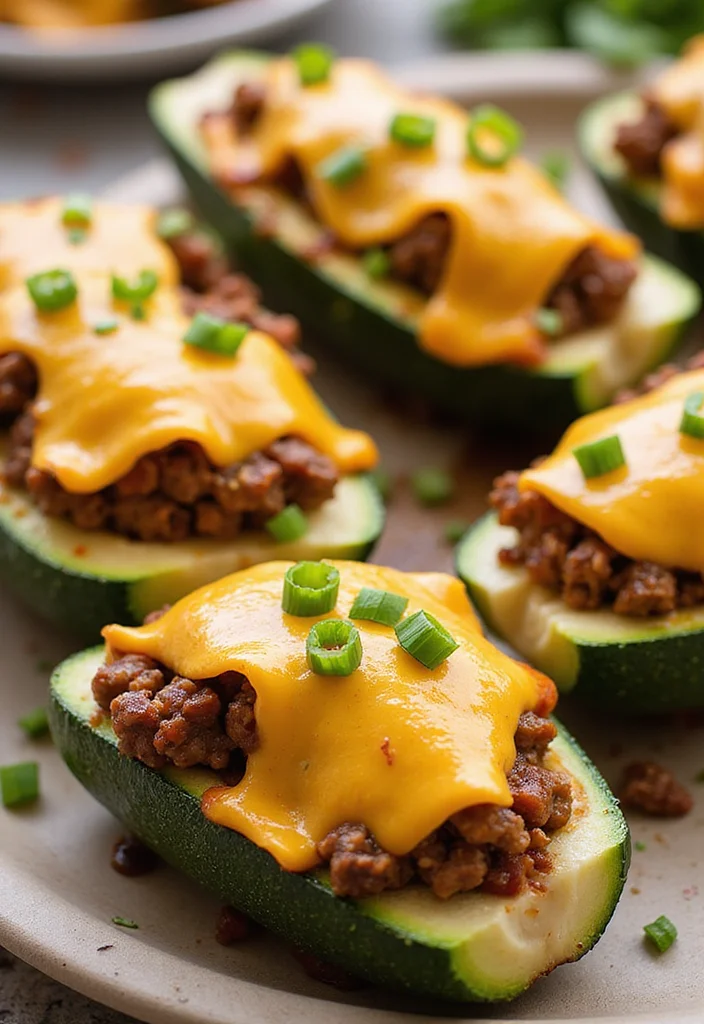 16 Must-Try Zucchini Boats Beef Dishes For Busy Nights - 4. BBQ Zucchini Boats 1