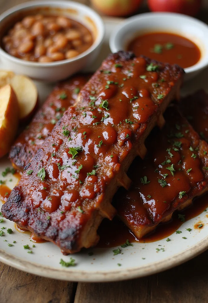 16 Smoked Beef Short Ribs Recipes Packed With Big Flavor - 13. Smoked Beef Short Ribs with Apple BBQ Sauce 1