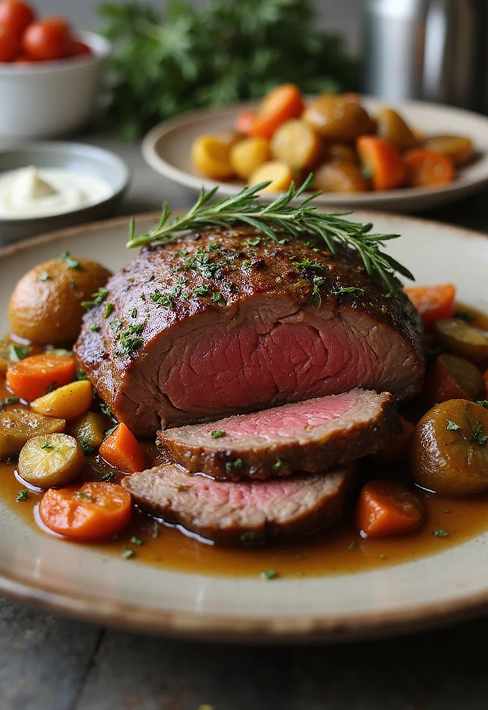 17 Beef Chuck Roast Recipes Crockpot Recipes Everyone Is Searching For - 14. Beef Chuck Roast with Garlic and Rosemary 1