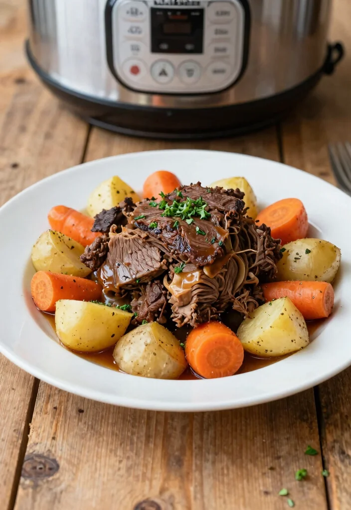 17 Chuck Roast Recipes Instant Pot Fast Comfort Meals - 1. Classic Instant Pot Chuck Roast 1