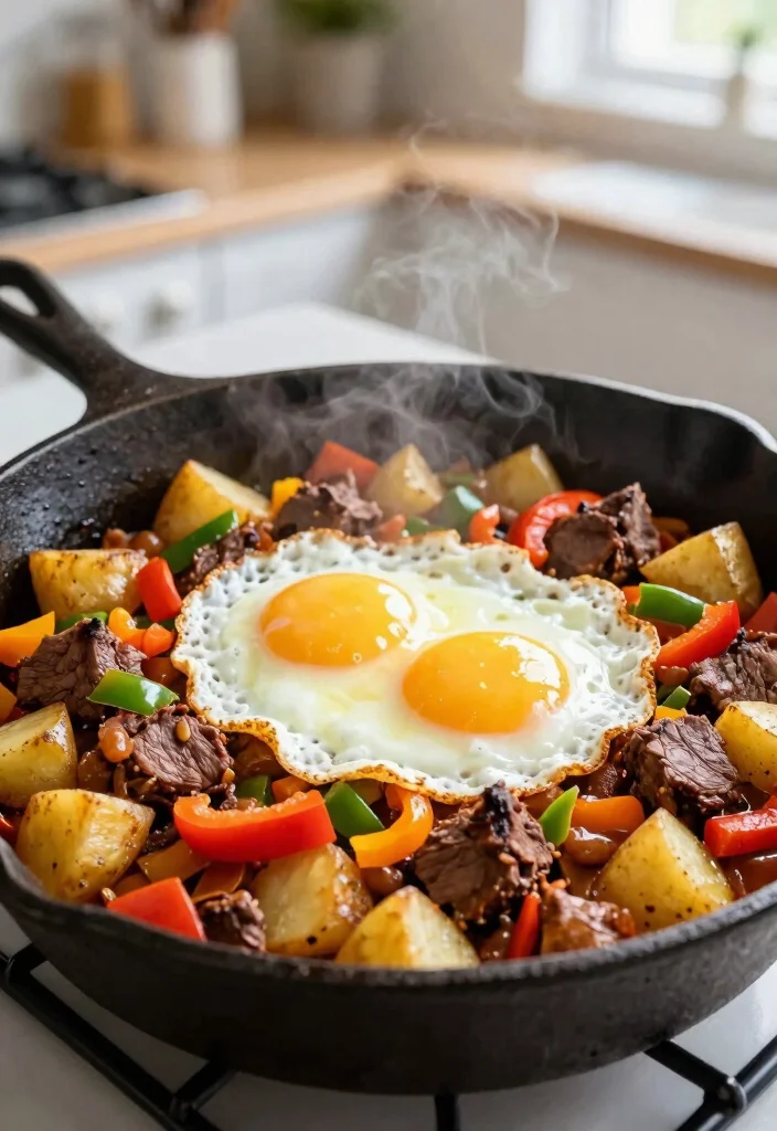 17 Eye of Round Roast Recipes: Lean, Budget-Friendly Roasts - 15. Eye of Round Roast Breakfast Hash 1