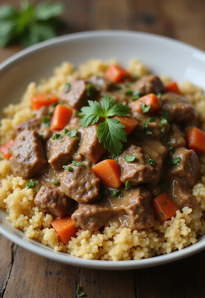 17 Fast & Flavorful Beef Stroganoff No Mushrooms Recipes To Cook This Week - 13. Beef Stroganoff with Quinoa 1