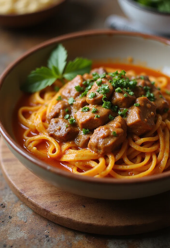 17 Fast & Flavorful Beef Stroganoff No Mushrooms Recipes To Cook This Week - 14. Spicy Beef Stroganoff 1