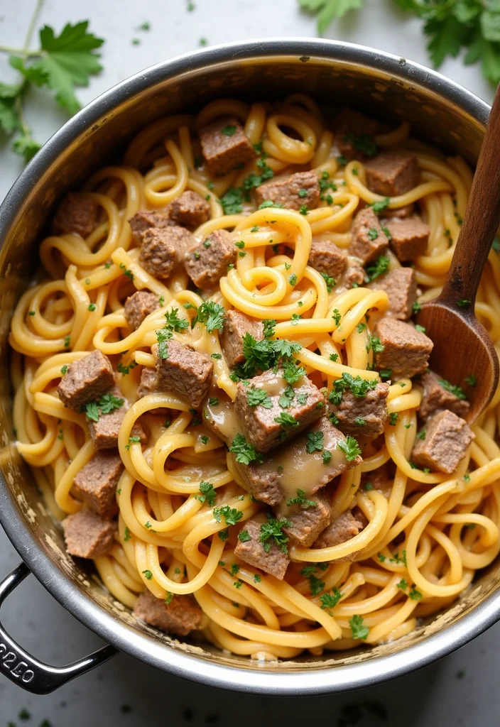 17 Fast & Flavorful Beef Stroganoff No Mushrooms Recipes To Cook This Week - 2. One-Pot Beef Stroganoff 1