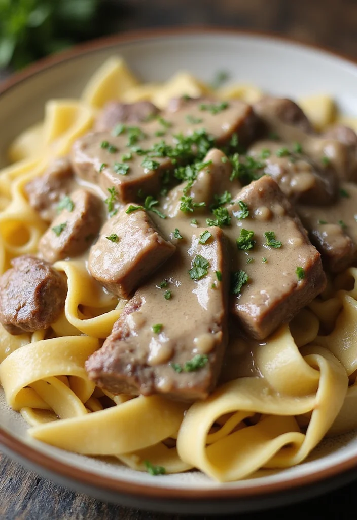 17 Fast & Flavorful Beef Stroganoff No Mushrooms Recipes To Cook This Week - 4. Beef Stroganoff with Cream Cheese 1