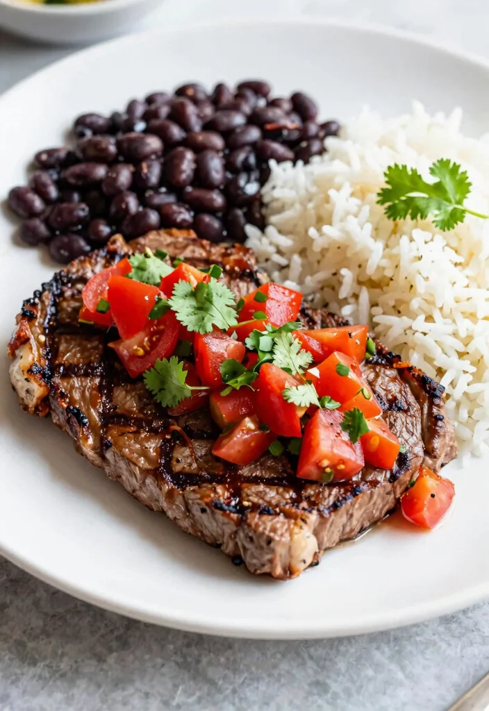 17 Flat Iron Steak Recipes Tender Grill Ready Cuts - 16. Grilled Flat Iron Steak with Tomato Salsa 1