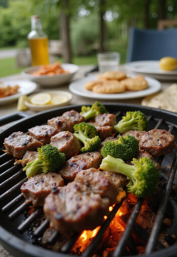 17 Healthy Beef And Broccoli Meals Perfect For Weeknight Cooking - 12. Beef and Broccoli Skewers 1