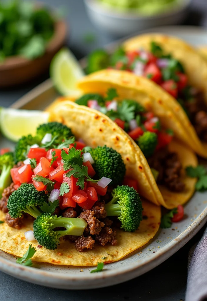 17 Healthy Beef And Broccoli Meals Perfect For Weeknight Cooking - 16. Beef and Broccoli Tacos 1