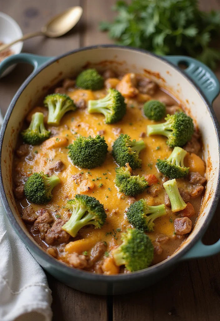 17 Healthy Beef And Broccoli Meals Perfect For Weeknight Cooking - 7. Beef and Broccoli Casserole 1