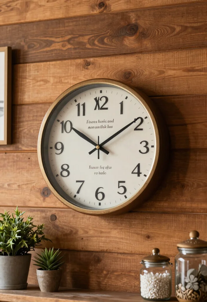 17 Scripture Wall Decor Ideas With Meaningful Style - 14. Scripture Wall Clocks 1