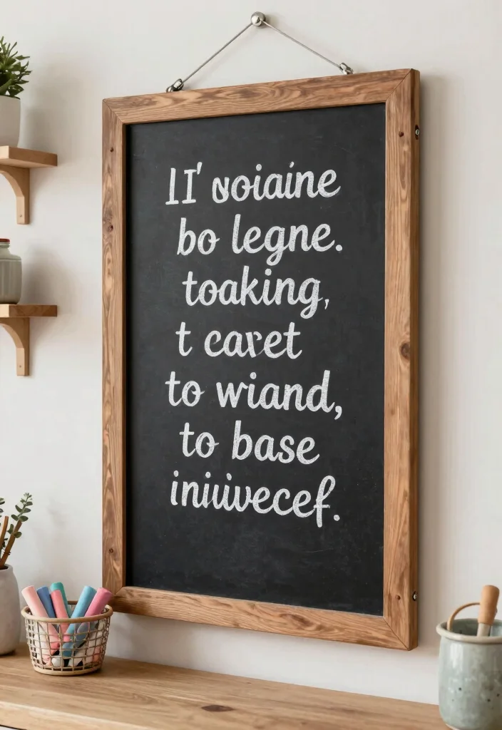 17 Scripture Wall Decor Ideas With Meaningful Style - 7. Inspirational Quote Boards 1